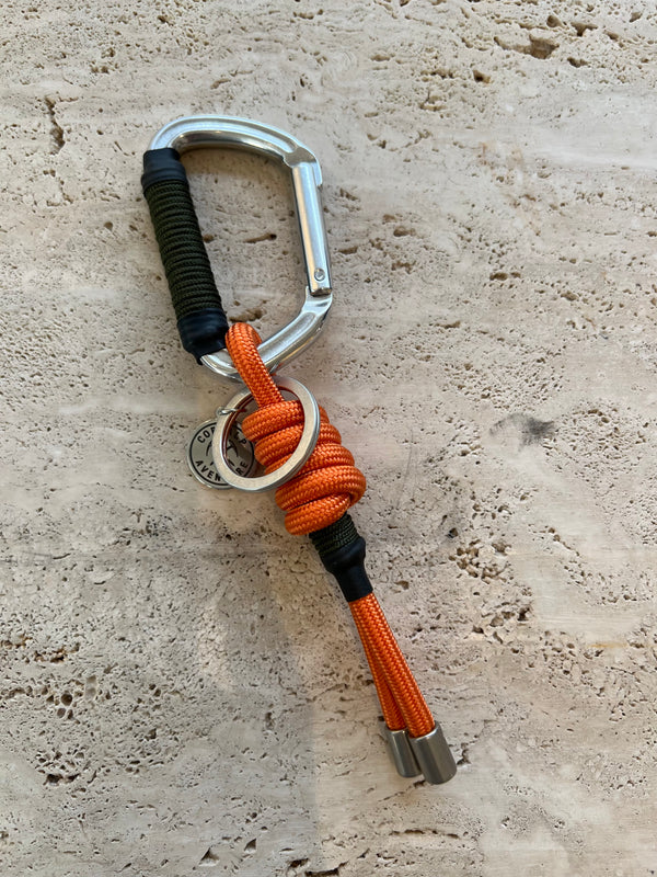 Keychain with knot