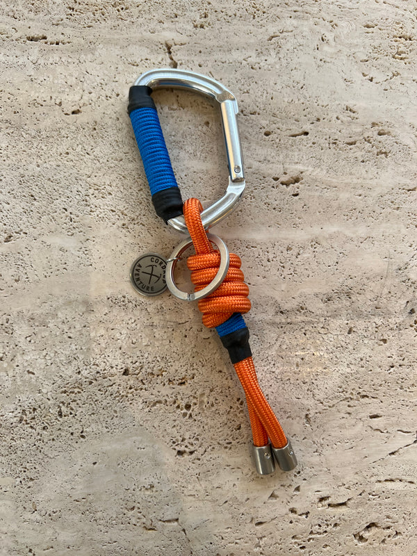Keychain with knot
