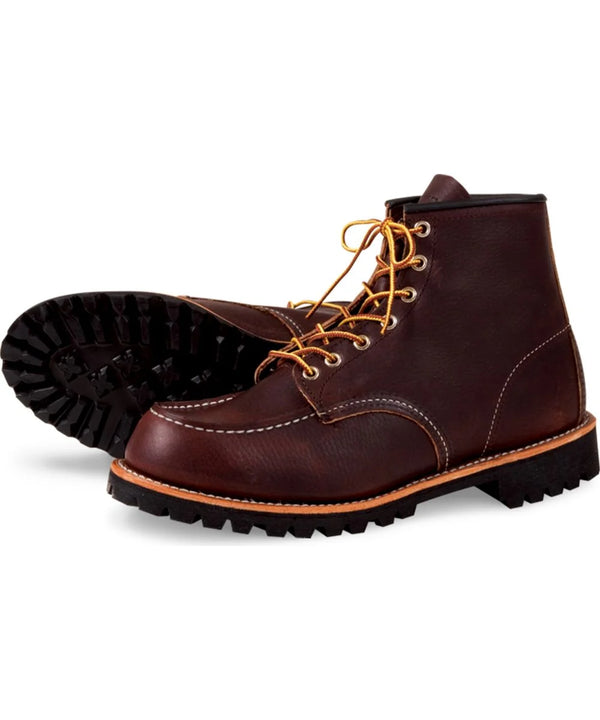 Red wing moc-toe brown