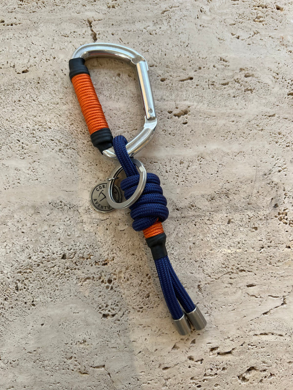 Keychain with knot