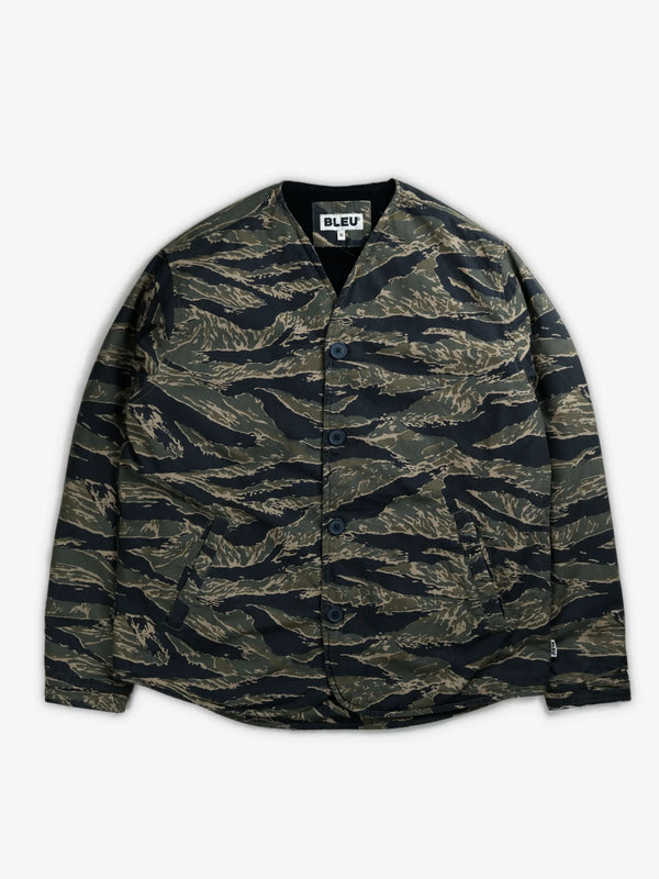 Cardigan jacket tiger strips