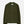 Olive wool fleece zip bomber
