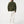 Olive wool fleece zip bomber