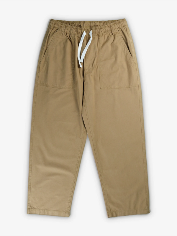 Relaxed pants beige
