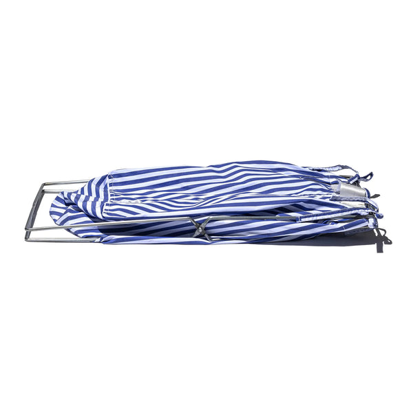 shirt fabric folding laundry basket / blue stripe