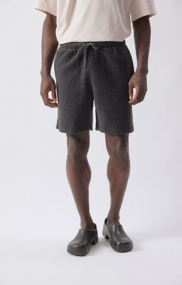 Short Bobypark Charcoal Melange