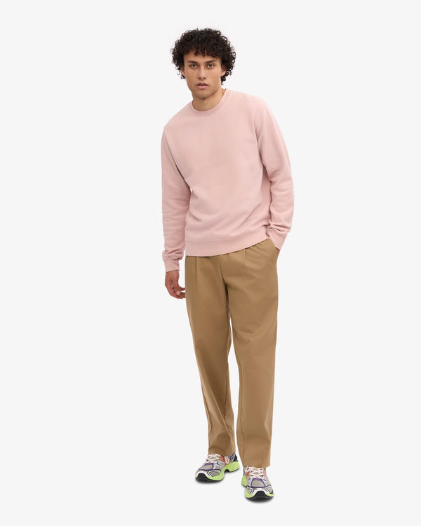 Classic Organic Crew - faded pink
