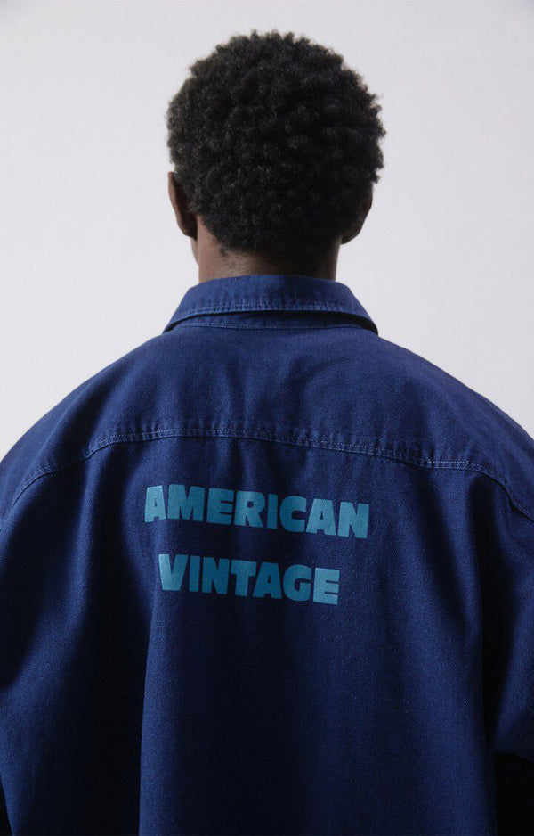 Shirt Comow raw blue
