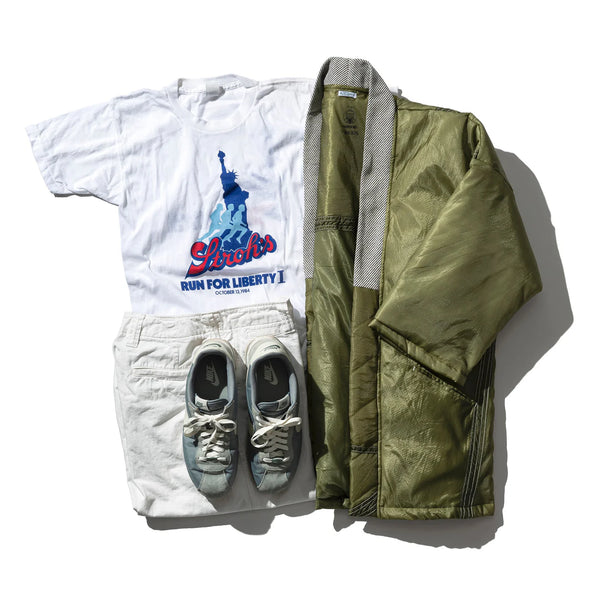 hanten jacket vintage parachute olive