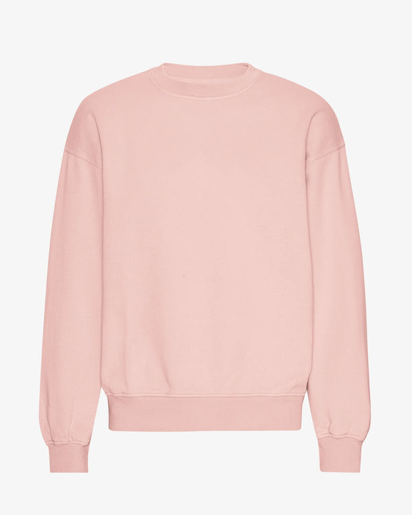 Organic Oversized Crew - Faded Pink