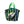 pool bag green stripes