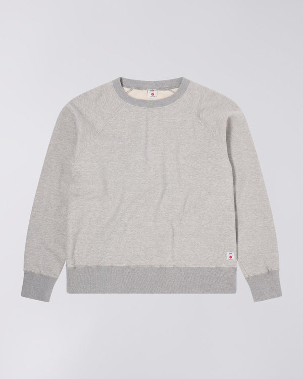 Raglan sleeve crew