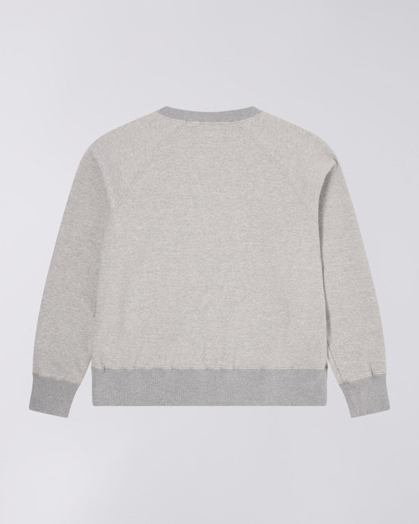 Raglan sleeve crew