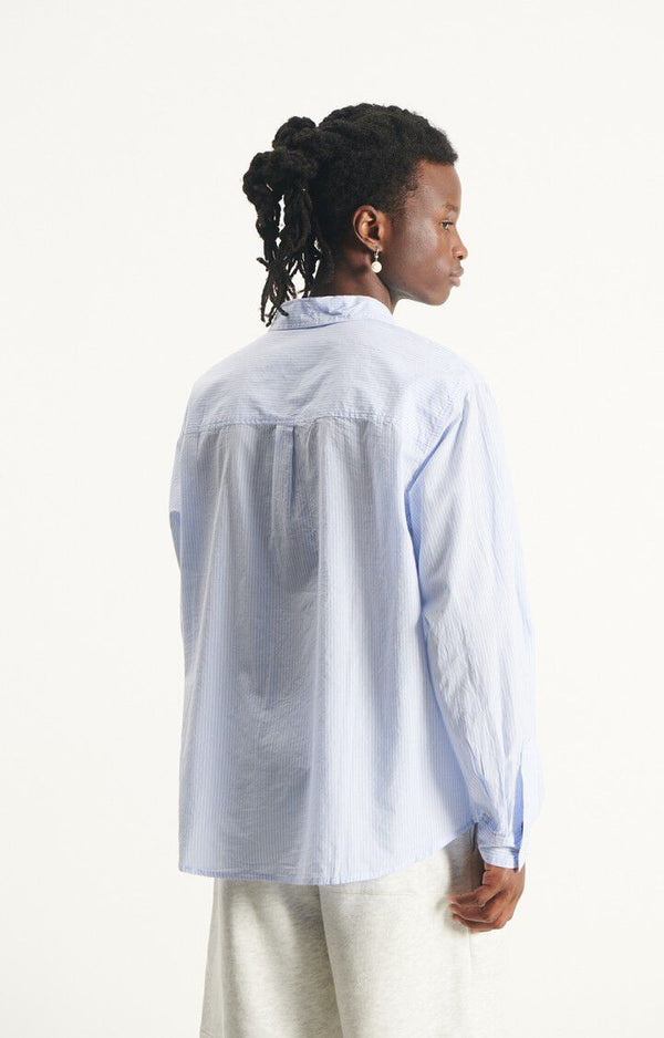 Shirt Eluabird blue stripes