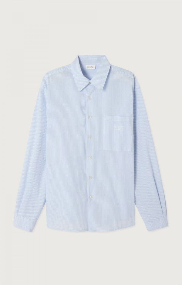 Shirt Eluabird blue stripes