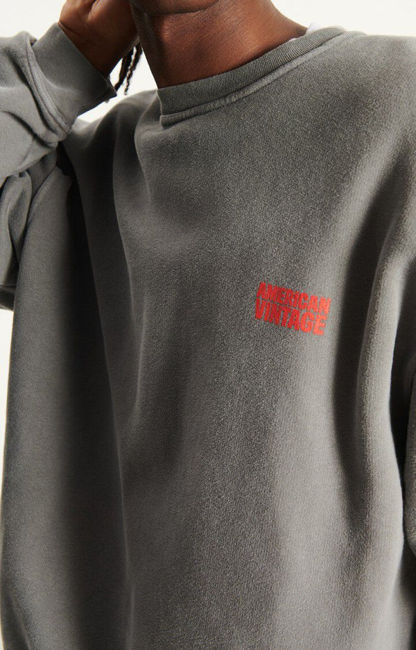 Sweat-shirt Plizzy Vintage Ash