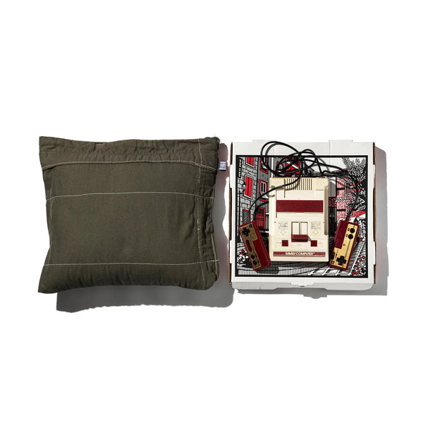 vintage machine cover fabric cushion
