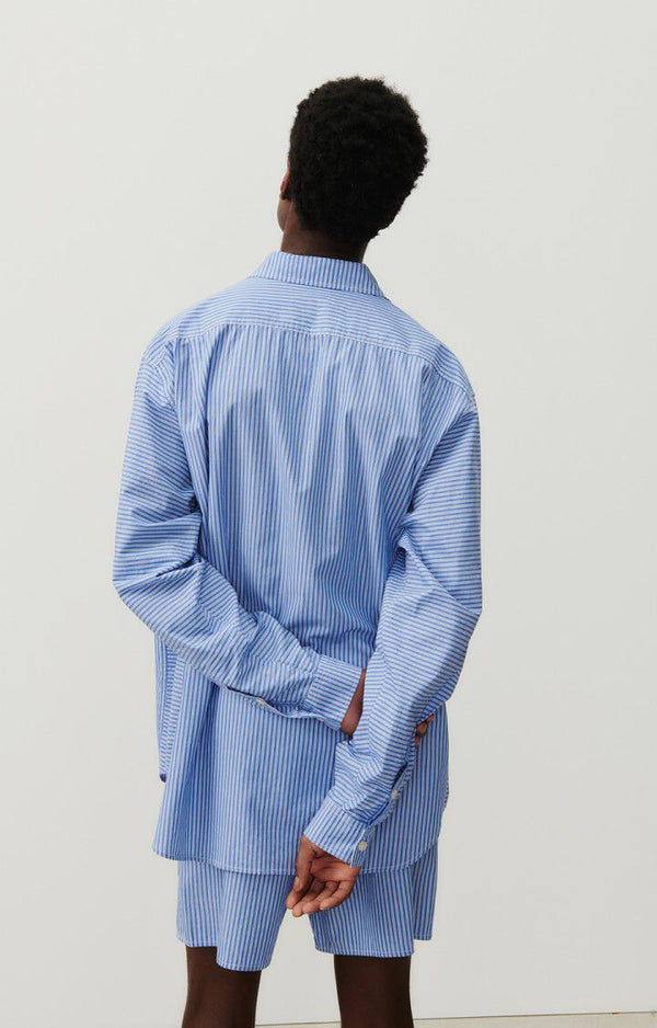 Shirt Zatybay Aqua Stripes
