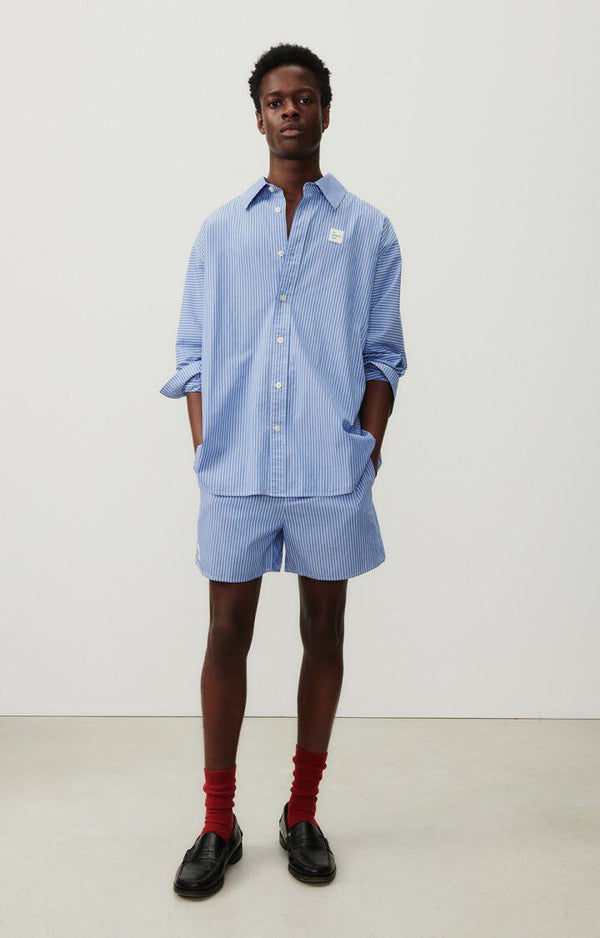 Shirt Zatybay Aqua Stripes