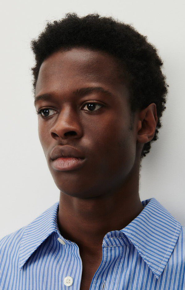 Shirt Zatybay Aqua Stripes
