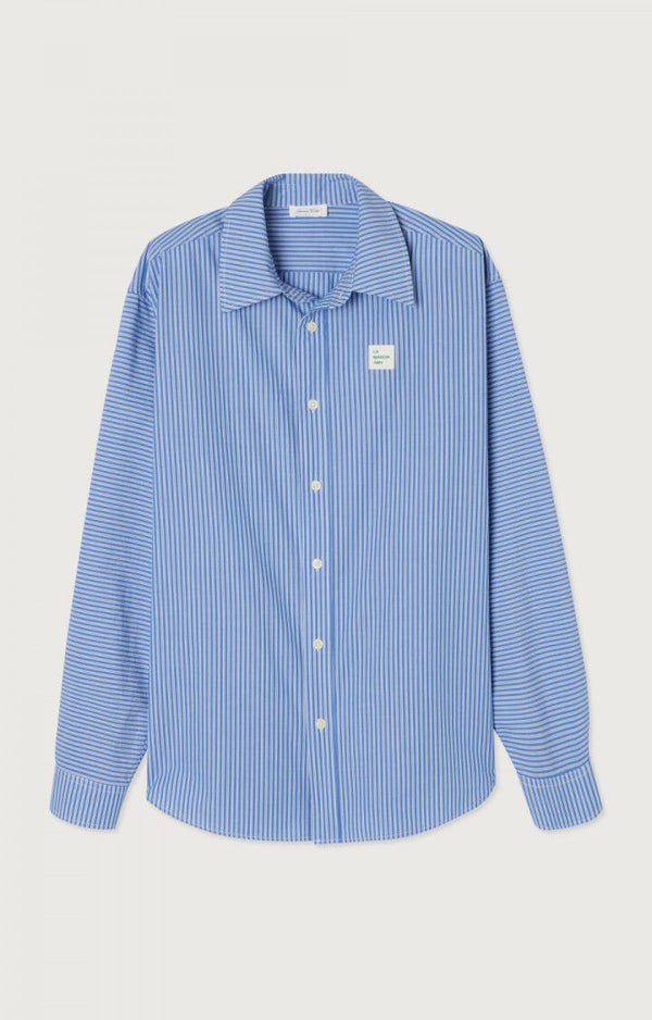 Shirt Zatybay Aqua Stripes